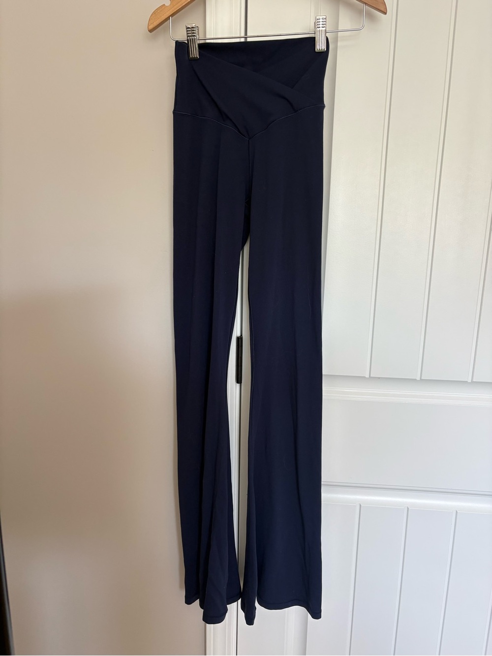 aerie Dark Navy High-Waist Flare Leggings